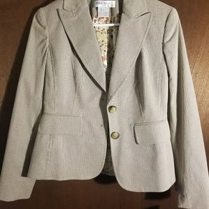 Khaki and green Nine West Blazer size 2